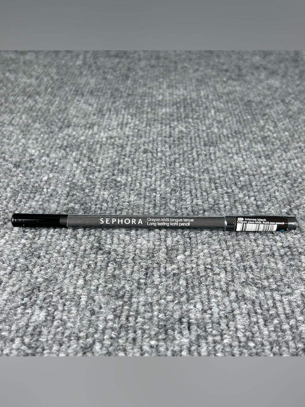 SEPHORA Long Lasting Kohl Eyeliner Pencil in Intense Black NEW Full Sz Sealed